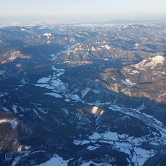 Verortung via Georeferenzierung der Kamera: Aufgenommen in der Nähe von Gemeinde Schwarzau im Gebirge, Österreich in 2700 Meter